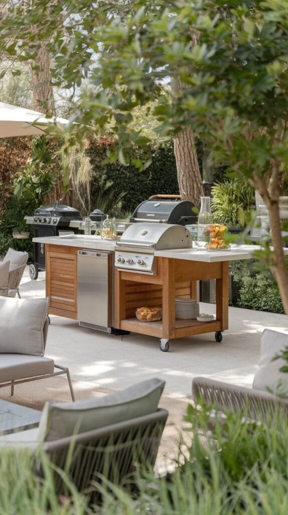 kitchen island on castors