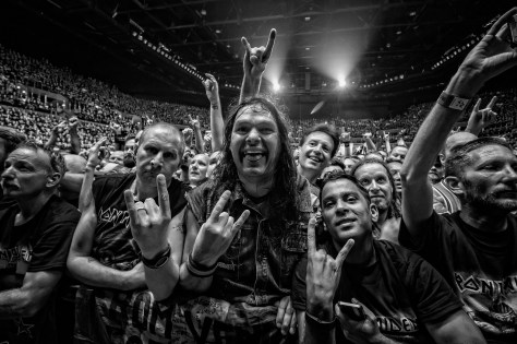 IronMaidenCrowd Heavy Metal Crowd