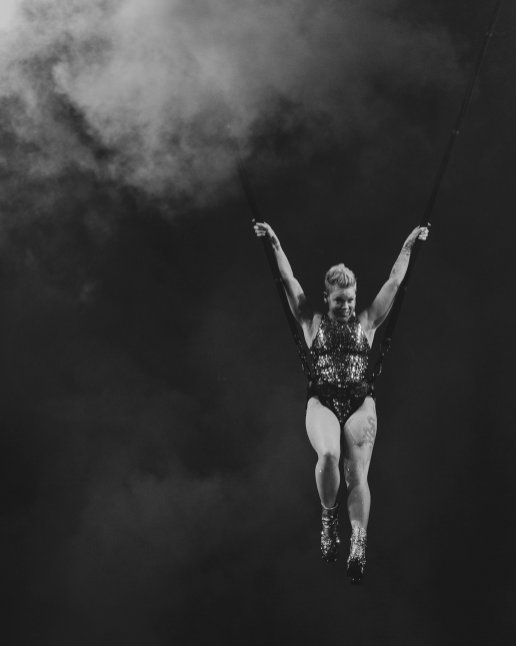 pink_20240308_0144 P!nk performing live at Eden Park, Auckland New Zealand, 2024. Photo by Doug Peters.
