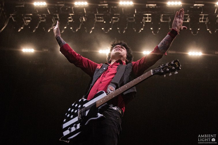 GreenDay_054 Green Day perform live at Spark Arena, Auckland, New Zealand, 2017. Image by Doug Peters.