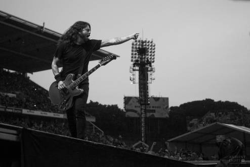 FooFighters_0008 Foo Fighters performing live in Auckland, New Zealand, 2018. Image by Doug Peters.