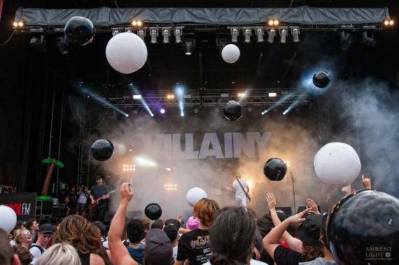 Villainy_0225 Villainy perform live at Demon Energy Rock The Park 2018, in Auckland New Zealand. Image by Doug Peters.