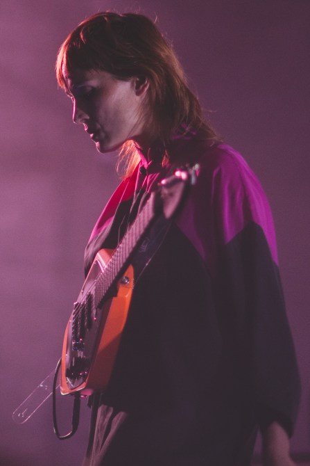 CateLeBon_20220605_168 Cate Le Bon performing live in Auckland, New Zealand 2022. Photo by Doug Peters.