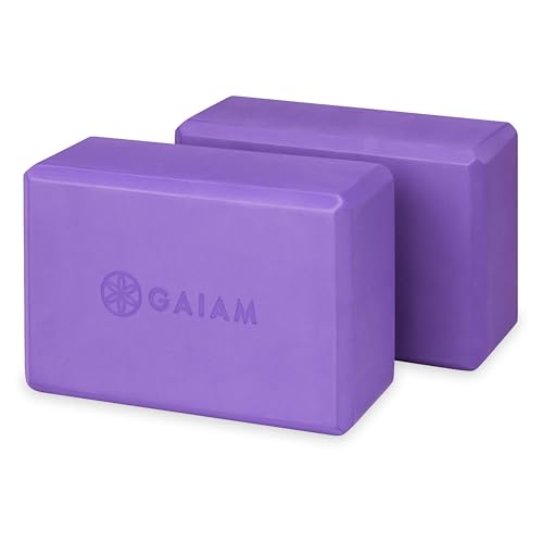 5 Essential Yoga Props for Joint Support During Practice yoga props for joint support 2 Gaiam Yoga Block - Supportive Latex-Free Eva Foam - Soft Non-Slip Surface with Beveled Edges for...