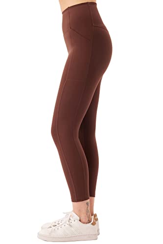 Best Maternity Yoga Pants: Top 7 Comfortable Options for Moms-to-Be best maternity yoga pants 10 Girlfriend Collective Compressive Pocket Legging (23 3/4' Inseam), Earth, S