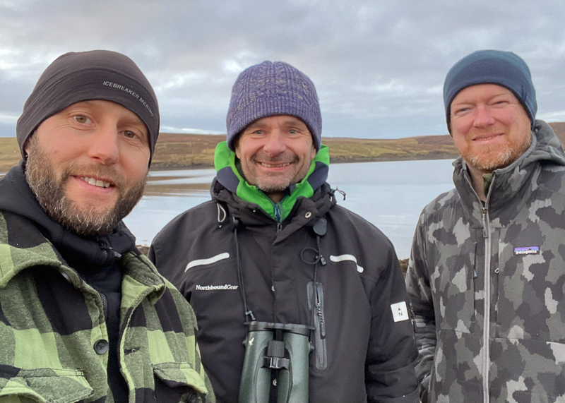 Brydon Thomason, Richard Shucksmith, Raymond Besant.