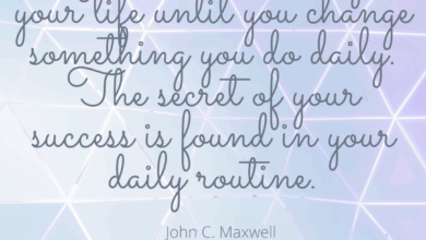 Creating Routine: 5 Reasons to Start Creating Routine: 5 Reasons to Start