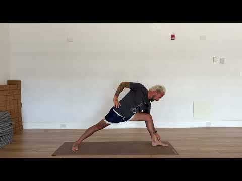 The powerful Half Moon pose
