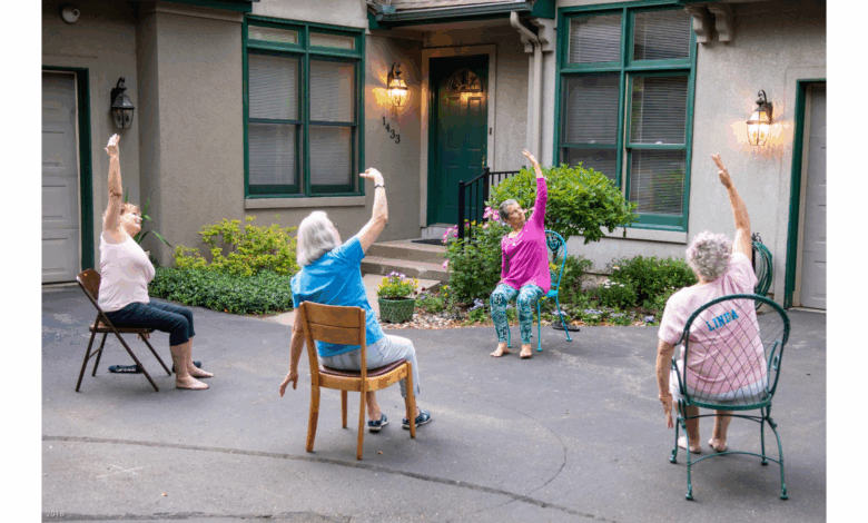 This 71-Year-Old Yoga Teacher Turned Her Driveway Into a Yoga Studio This 71-Year-Old Yoga Teacher Turned Her Driveway Into a Yoga Studio