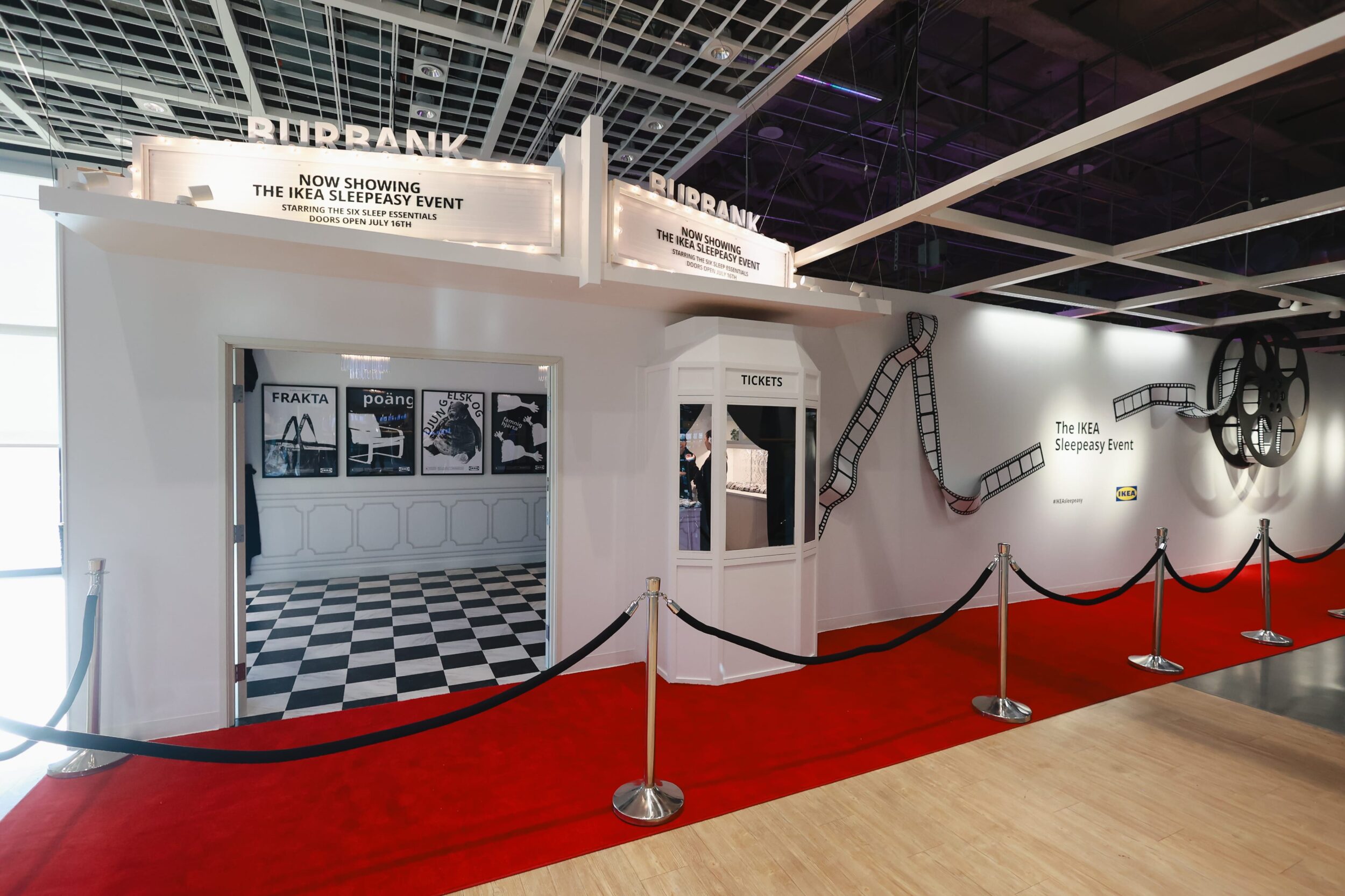 IKEA Sleepeasy Los Angeles entrance