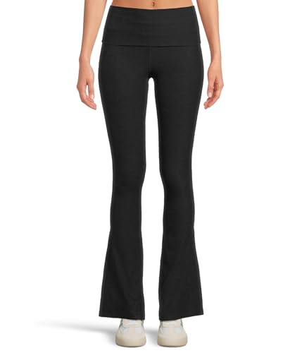 Best Gray Yoga Pants: Top 5 Stylish Picks for Your Workout best gray yoga pants 6 Beyond Yoga Womens Spacedye Foldover Pants Darkest Night MD (US Women's 6-8) One Size