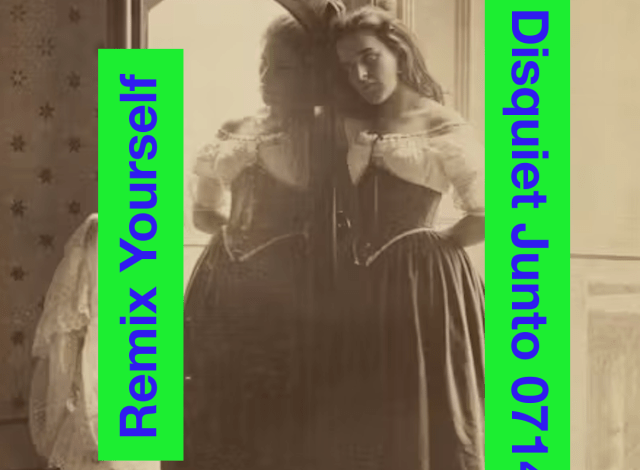 Disquiet Junto Project 0714: Remix Yourself – Disquiet Disquiet Junto Project 0714: Remix Yourself – Disquiet