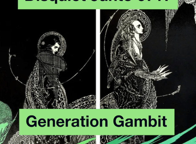 Disquiet Junto Project 0717: Generation Gambit – Disquiet Disquiet Junto Project 0717: Generation Gambit – Disquiet