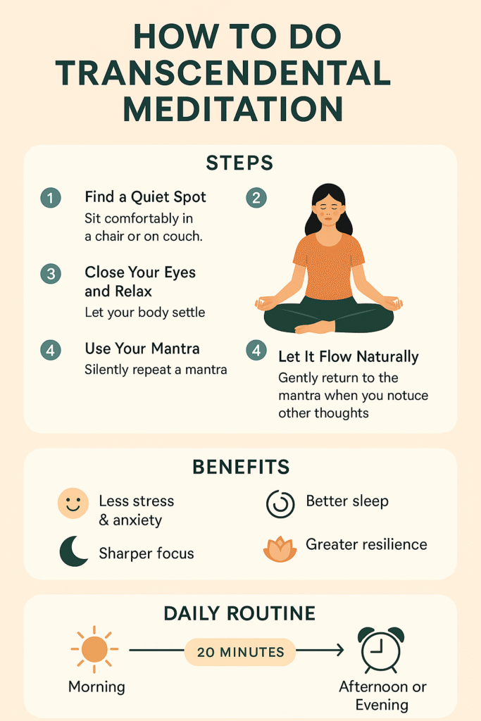 How to do Transcendental Meditation