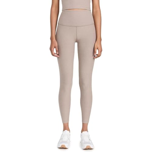 11 Yoga Pants Categories That Will Make You Rethink Your Wardrobe yoga pants 6 Beyond Yoga Women's Spacedye Caught in The Midi Leggings, Birch Heather, Tan, S