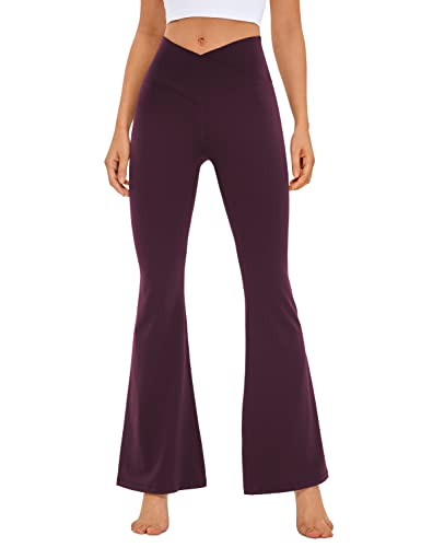 11 Yoga Pants Categories That Will Make You Rethink Your Wardrobe yoga pants 3 CRZ YOGA Womens Butterluxe Crossover Flare Leggings 31 Inches - High Waist V Cross Bell Bottoms...