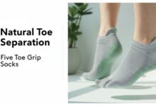 Non-Slip Performance & Toe Separation