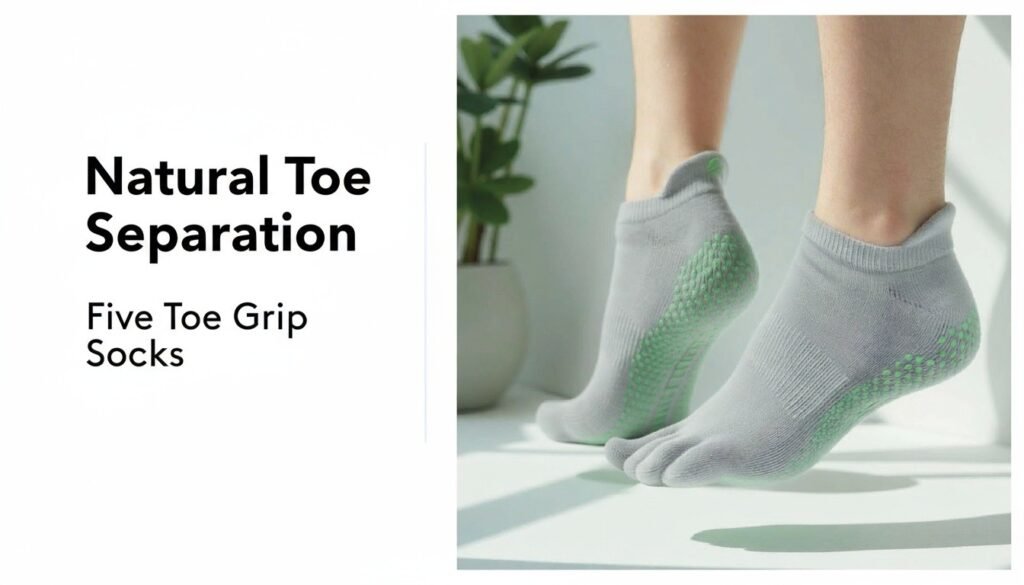 Yoga Grip Socks Guide: Non-Slip Performance & Toe Separation yoga grip socks 1 image 3