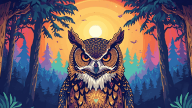 The Great Horned Owl That Kicked Me Out of Burnout