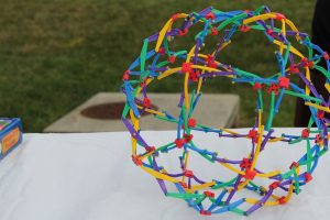 breathing sphere on school desk
