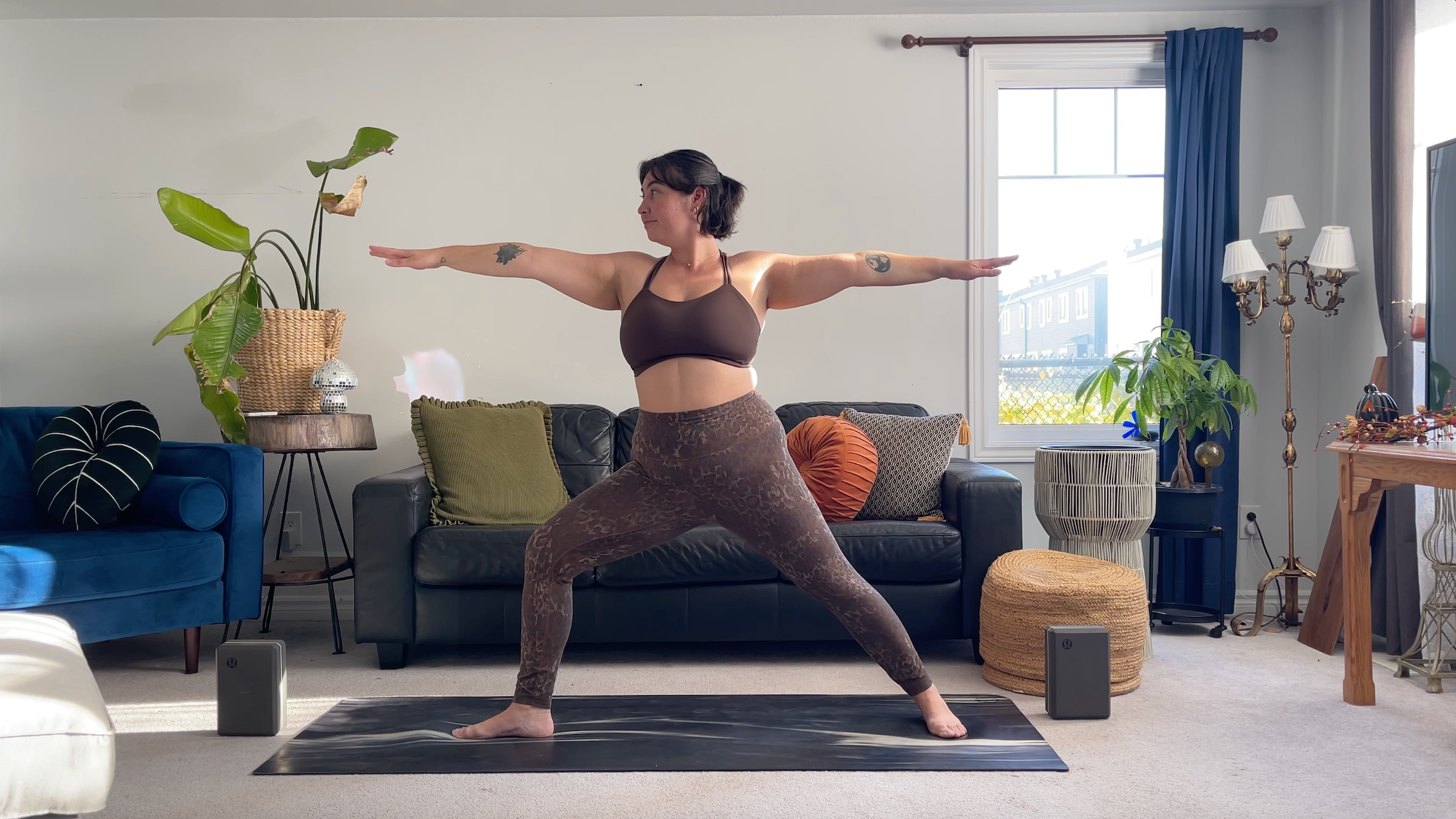 Teacher Taylor Lorenz in in Warrior 2