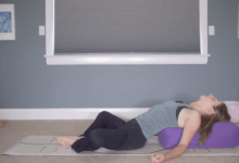 A Soothing Nighttime Yoga Practice You Can Do in Bed