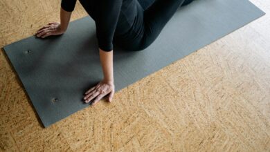 This Seated Forward Fold Is Your New Fave Pose for Instant Calm